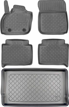 OEM Juego De Alfombrillas Para Coche Y Maletero Para Renault Zoe Hatchback (diciembre De 2012 A Mayo De 2019)