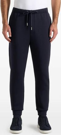 Mani&egrave;re De Voir JS008 joggingbroek met toelopende pijpen - Blauw