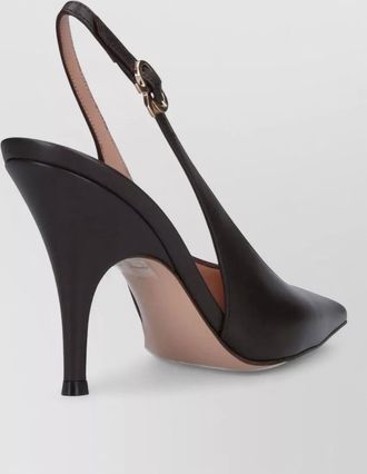 Gianvito Rossi leather high-heel pumps