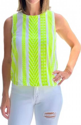 Hatley The Tessa Sleeveless Blouse In Geowave
