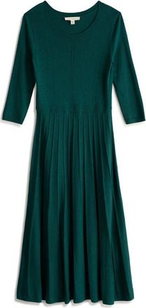 Seasalt Cornwall Folk Song Rib Midi Sweater Dress in Knit Melange Loch at Nordstrom, Size 8 Us