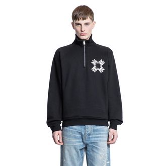 パーカー・フーディ AMIRI FW25 Slate cotton sweatshirt (AMJYHD1132 BLACK) Logo cotton hoodie in black - Amiri | Mytheresa