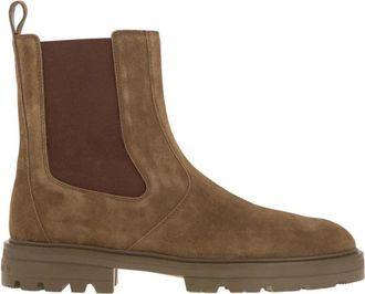Hogan H673 Chelsea Boots - Heren - Chelseaboots - Bruin - 44 EU - Leer - Schoenen