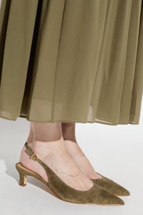 Michael Michael Kors Amara Heeled Shoes, Womens, Green