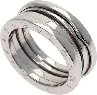 Bulgari White Gold (18K) Band Ring (Pre-Owned)
