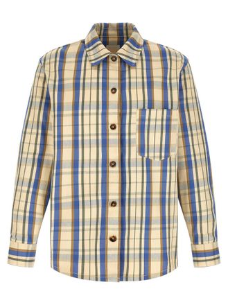 A.P.C. Yellow Relaxed Checks Shirt
