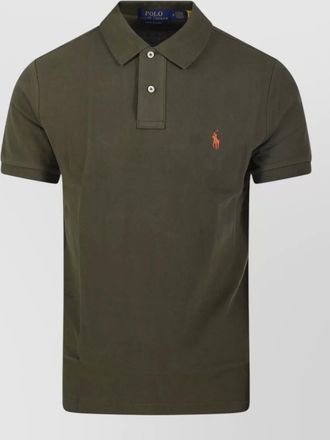 Ralph Lauren short sleeve polo shirt featuring collar
