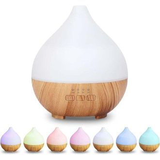 OEM Difusor De Aromas, 100 Ml, Humidificador Ultras&oacute;nico, Aromaterapia, Difusor De Aceites Esenciales Con Iluminaci&oacute;n Led De 7 Colores Y Apagado Autom&aacute;tic