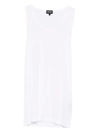 Ermenegildo Zegna Canotta a coste - Bianco