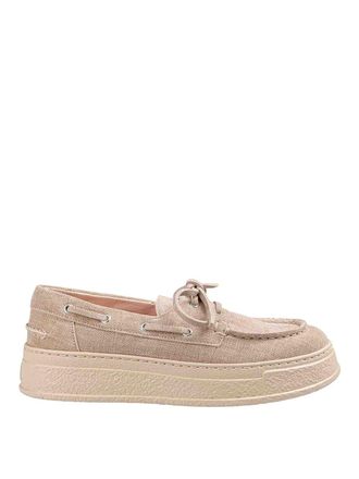 AGL Moccasin in suede leather
