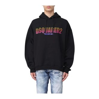 Dsquared2 Hombre, Sudaderas, Negro, Talla: M