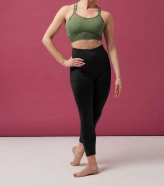 Bloch Tasha Paneled Leggings In Black