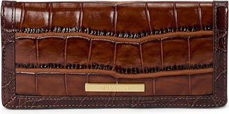Brahmin Ady Wallet Wallet Womens Handbags Tan, Leather