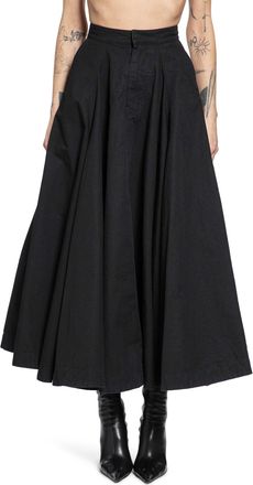 Balenciaga Godet Maxi Skirt