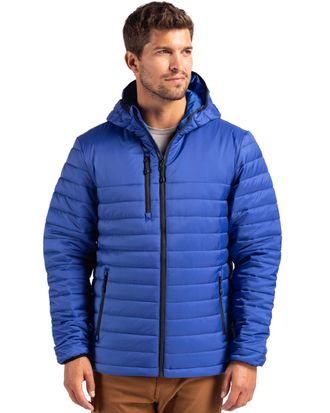 Clique Valhalla Full Zip Mens Puffer Jacket