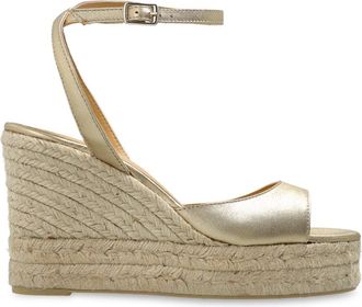 Castaner Brook Sleehakken Sandalen - Dames - Sleehakken - Beige - 40 EU - Leer - Schoenen