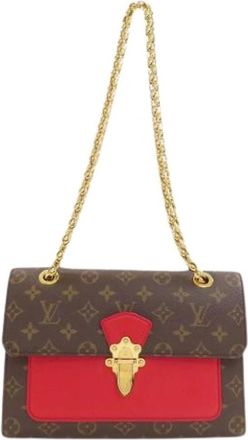 Louis Vuitton Pre-owned Shoulder Bag - Dames - Vintage Schoudertas - Bruin - ONE Size - Vintage