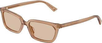 Jimmy Choo London JC5050U 507693 Womens Sunglasses Brown Size 55