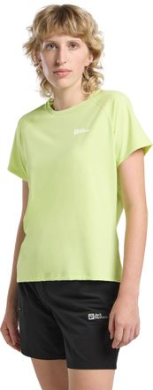 Jack Wolfskin Funktionsshirt JACK WOLFSKIN PRELIGHT SWIFT T W, Damen, Gr. L (42/44), gr&uuml;n (cool, matcha), Obermaterial: 100% Polyester, Shirts Funktionsshirt