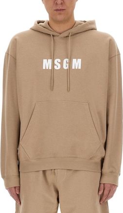 Msgm Relaxed-Fit Cotton Sweatshirt