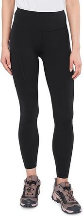 Fj&auml;llr&auml;ven High Coast Tights Womens Workout Black : SM R, Elastane/Polyamide