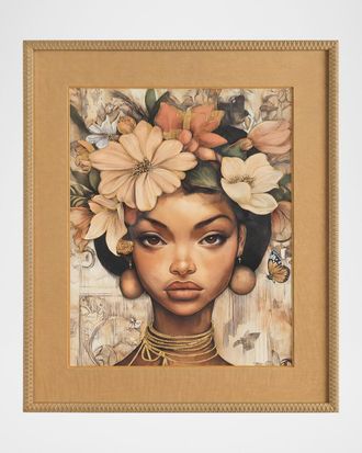 John-Richard Multicultural III Framed Giclee by Honiker