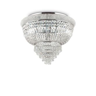 Ideal Lux Ideal Lux - Dubai - L&aacute;mpara De Ara&ntilde;a De Techo Con 6 Luces, Cromo, E14