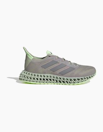 adidas Womens 4DFWD 3 Low Top Road Running Shoes - Grey - Size: 6.5