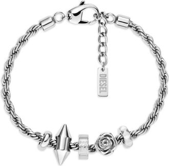 Diesel Bracciale a catena - Grigio