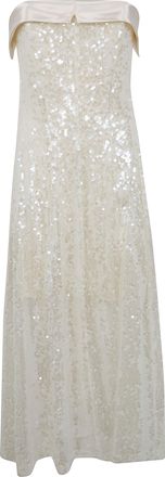 Alberta Ferretti Midi Sequins Dress