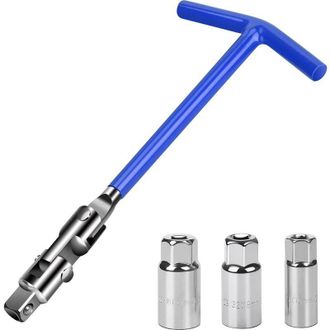OEM Llave Para Buj&iacute;as/llave De Vaso Giratoria Para Buj&iacute;as, Para Buj&iacute;as De 16 Mm, 18 Mm Y 21 Mm, Color Azul