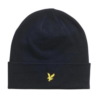 Lyle & Scott Beanies, male, Blue, Size: ONE SIZE Classic Wool-Blend Handwash Cap