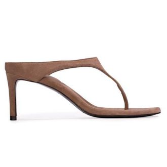 Black Suede Studio Laurel 65 Suede Mule in Taupe Suede at Nordstrom, Size 38.5 Eu