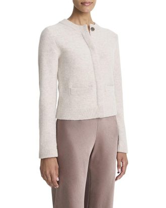 Vince Shrunken Boiled Cashmere Jacket