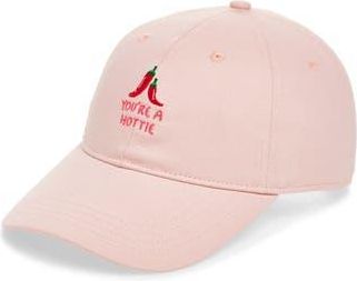Frasier Sterling Youre A Hottie Baseball Cap in Pink at Nordstrom Rack