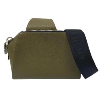 Givenchy Pre-owned Cross Body Bags, female, Green, Size: ONE SIZE Pre-owned Antigona Leather Belt Bag
