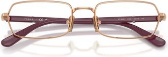 Vogue Eyewear Vo 4351 Optical Frame - Dames - Brillen - Geel - 53 MM - Accessoires