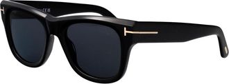 Tom Ford Finn-02 Zonnebril - Heren - Zonnebrillen - Zwart - 53 MM - Accessoires