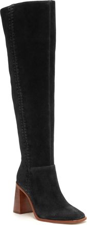 Vince Camuto Englea Over the Knee Boot in Black (No Box), Size 5.5
