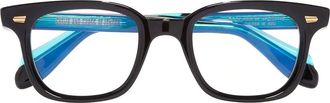 Cutler and Gross Cutler And Gross 9521 01 Teal On Black Glasses
