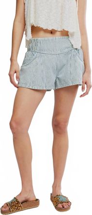 Free People Luna Railroad Short In Horizon Stripe