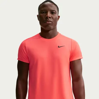 Nike Mens Court Victory Dri-FIT Tennis Top in Red | FZ6921-635