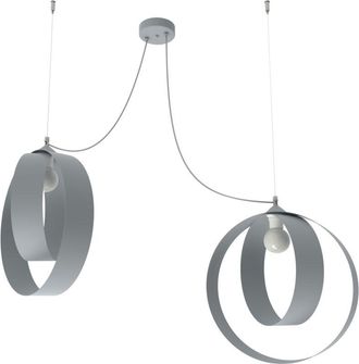 Lumicom Shell L&aacute;mpara De Techo 2 Luces Monocolor Mate