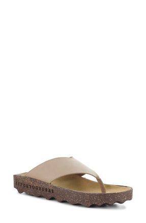 FLY London Cami Platform Flip Flop in Sand at Nordstrom, Size 10-10.5Us