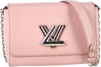 Louis Vuitton Louis Vuitton Twist MM schoudertas in roze Epi-leer