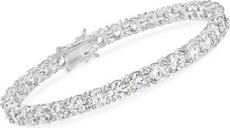 Ross-Simons CZ Tennis Bracelet in Sterling Silver
