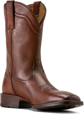 Ariat Alden Wide Square Toe Western Boot in Brown at Nordstrom, Size 10.5