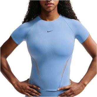 Nike (WMNS) Nike Universa Mesh T-Shirt Work Blue Chambray New Slate IM9945-486