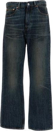 Our Legacy Blue Straight-Leg Jeans