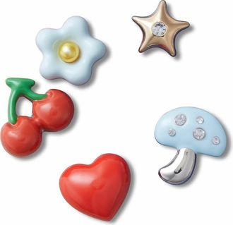 Crocs Set van 5 Jibbitz Puffy Metals